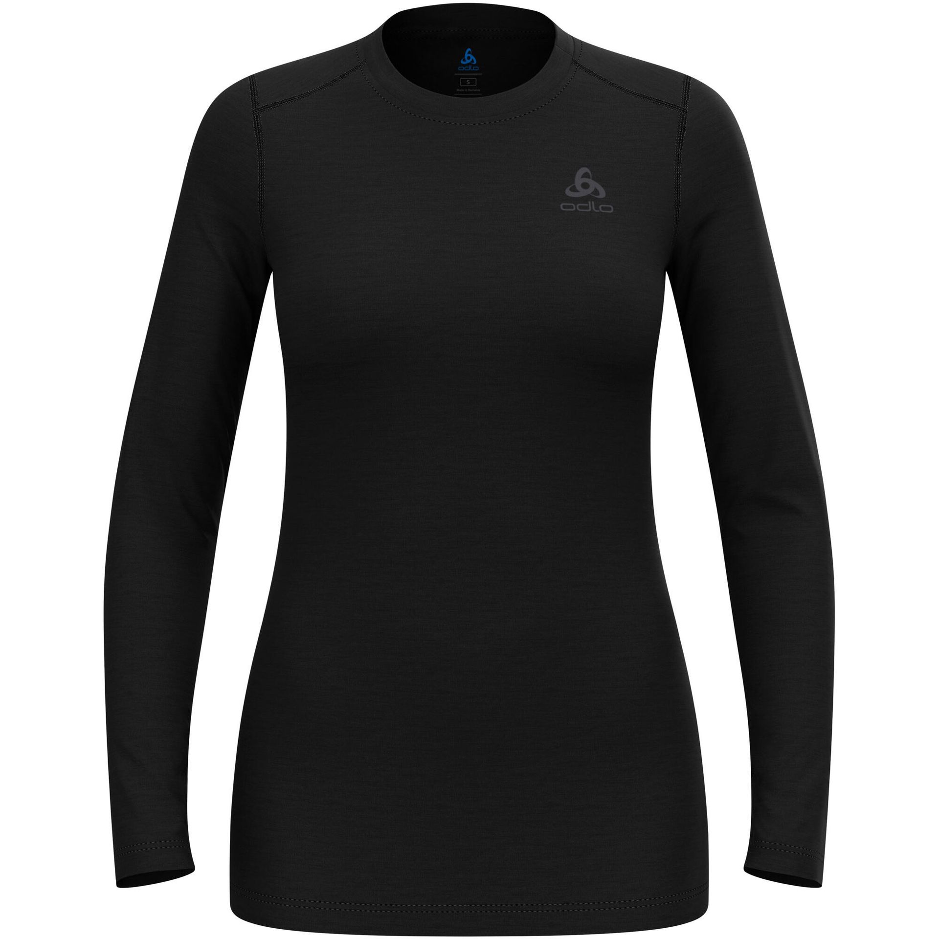 Koszulka termoaktywna z długim rękawem damska ODLO Merino 160 BL Top Crew Neck