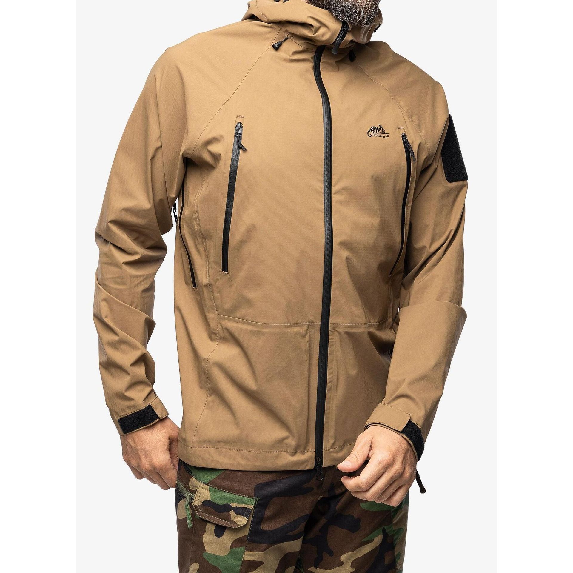 Kurtka męska Helikon-Tex Hardshell SQUALL - TorrentStretch - Coyote  M (36)