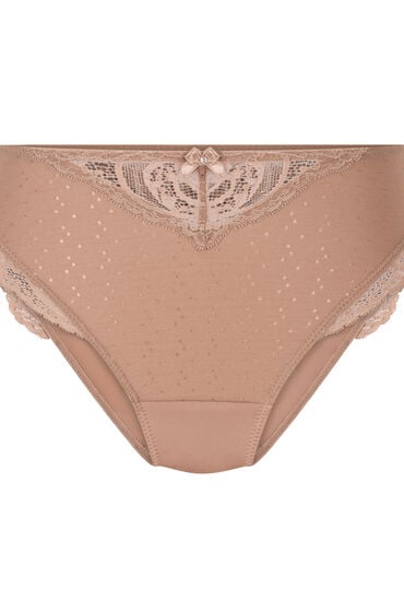 Hunkemöller Figi z wysokim stanem Sophie Brązowy