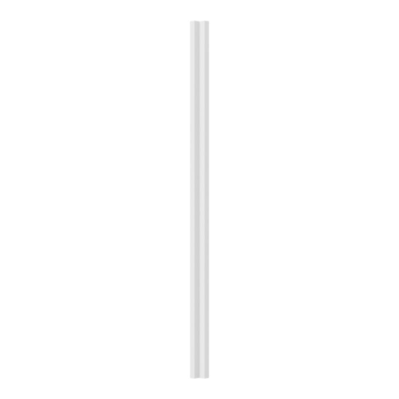 Listwa narożna GoodHome Stevia Innovo 3,4 x 89 cm biały mat