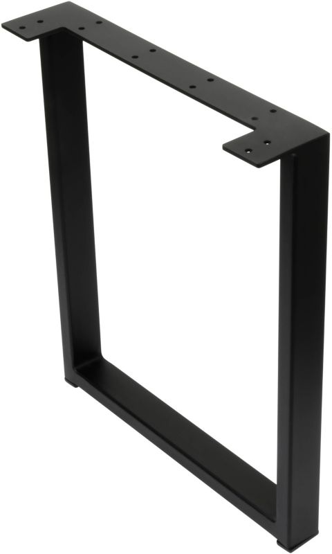 Noga ławki Loft wzmacniana 36 x 43 cm czarna