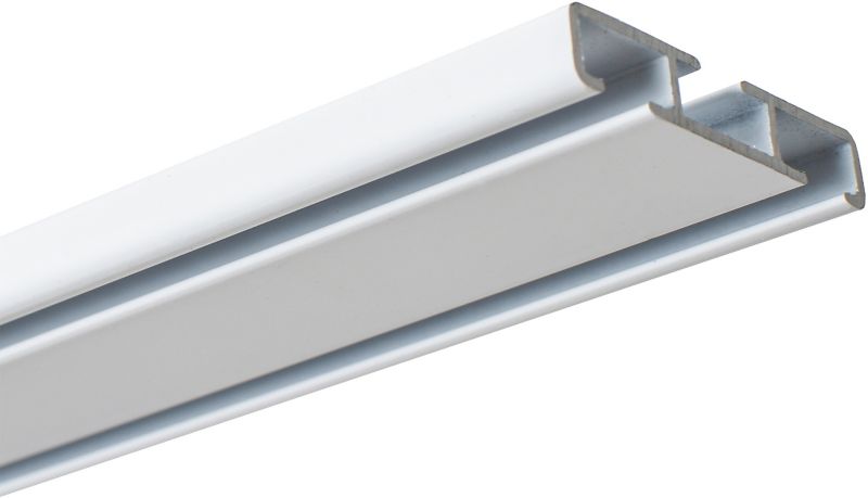 Szyna sufitowa 300 cm biały/aluminium