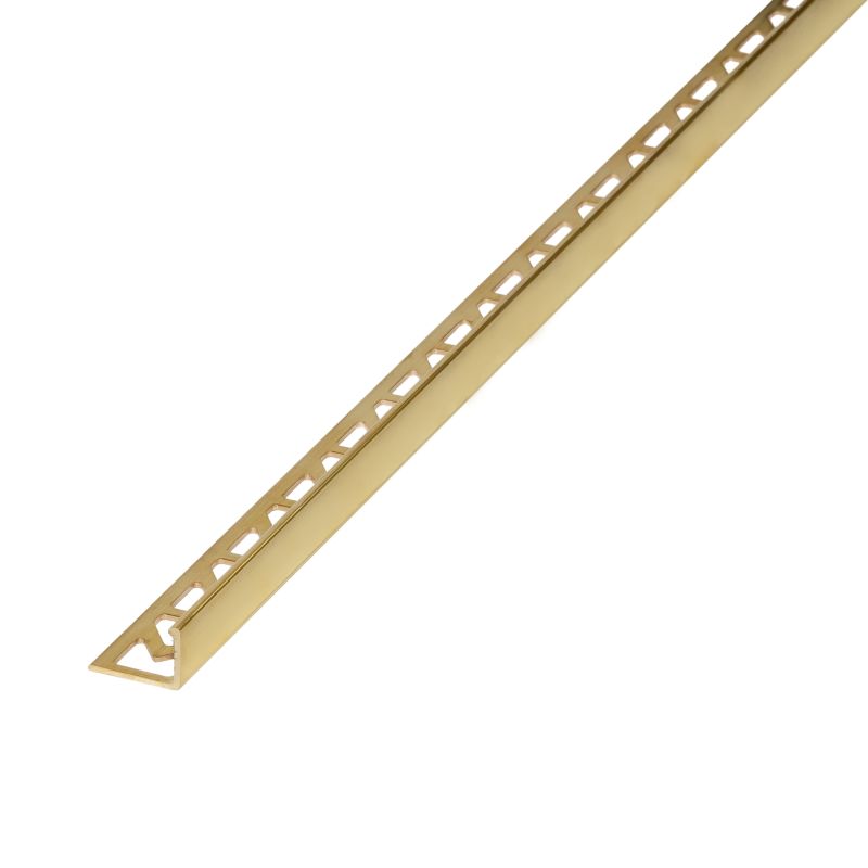 Diall Profil narożny mosiężny zewnętrzny 12,5 mm złoty 2,5 m