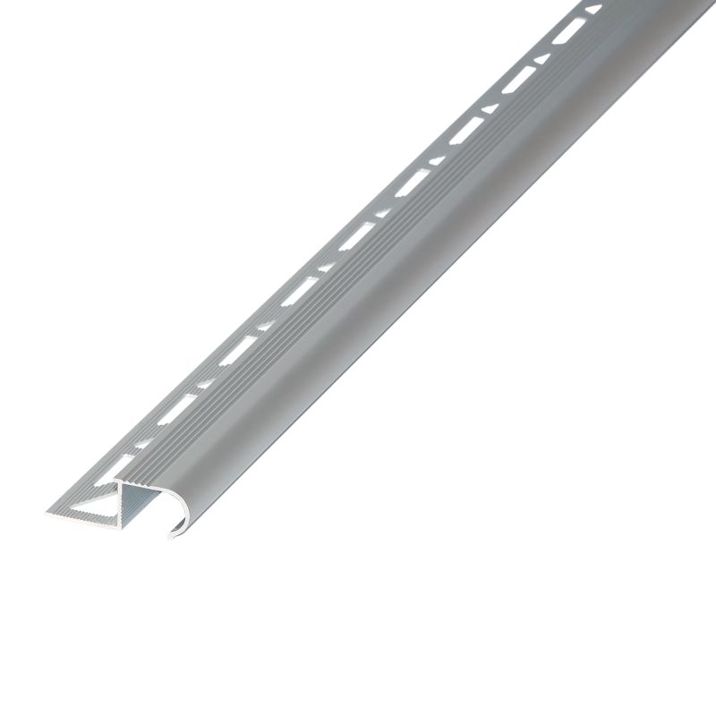 Diall Profil połączeniowy aluminiowy 12 mm srebrny mat 2,5 m