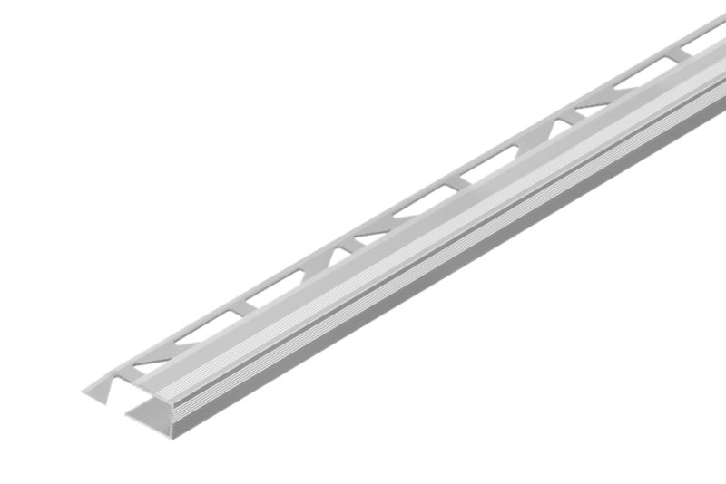 Diall Profil zakończeniowy do paneli 8 mm srebrny polerowany 2,5 m