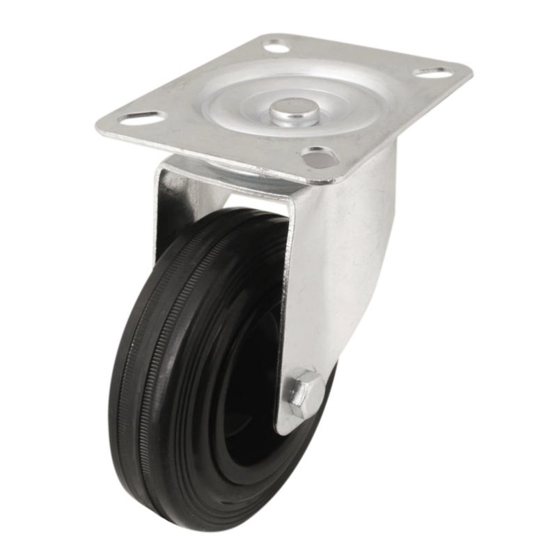 Zestaw jezdny fi 100 mm 75 kg płyta obrotowa z kołem