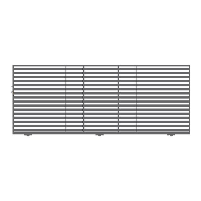 Brava Brama przesuwna bez przeciwwagi 400 x 150 cm prawa