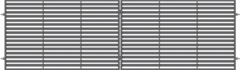 Brava Brama dwuskrzydłowa 500 x 150 cm