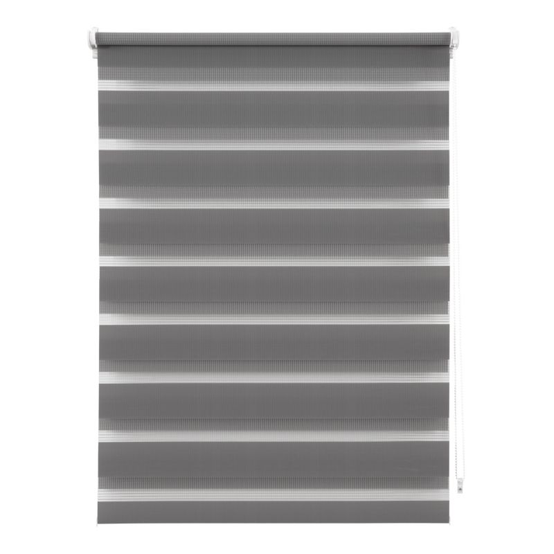 Roleta dzień/noc Adele 73 x 140 cm antracyt