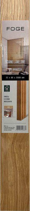 Saragossa Ścianka laminowana 22 x 88 x 2800 mm