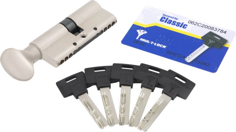 Mul-T-Lock Classic G50 x 31 mm satyna