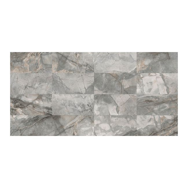 SPC Panel ścienny winylowy Marble Grey 47 x 94 cm 1,767 m2