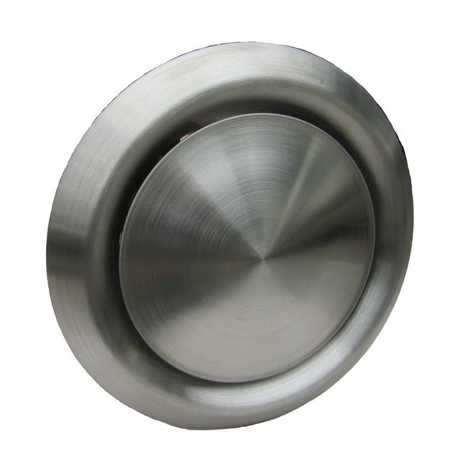 Darco Anemostat 150 mm chromoniklowy z ramką