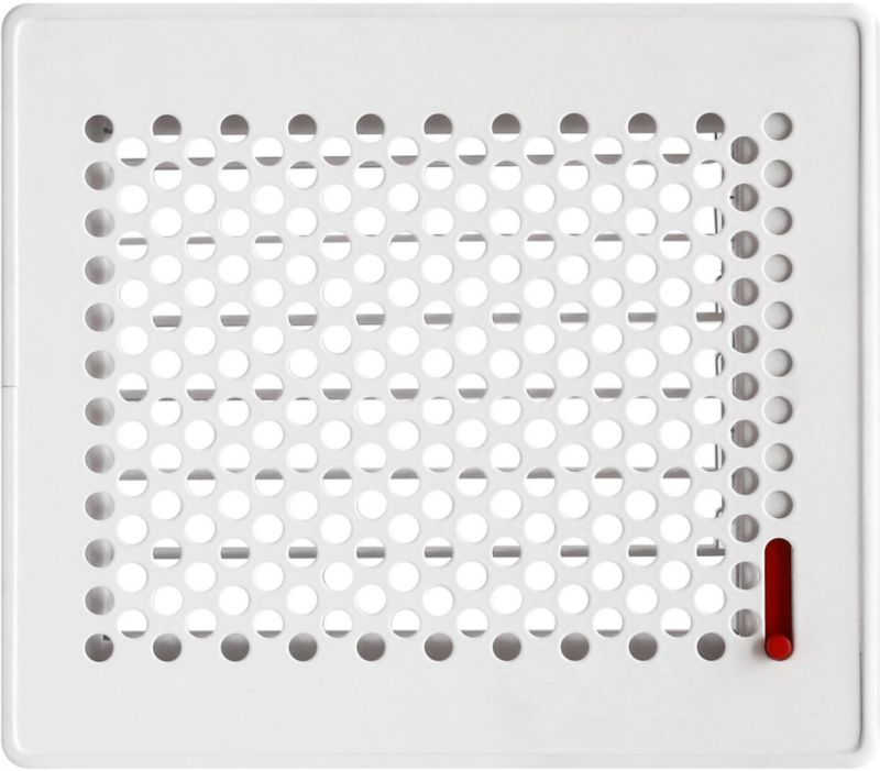 Darco Kratka wentylacyjna z żaluzją Trend KRVTZ 190 x 170 mm biała