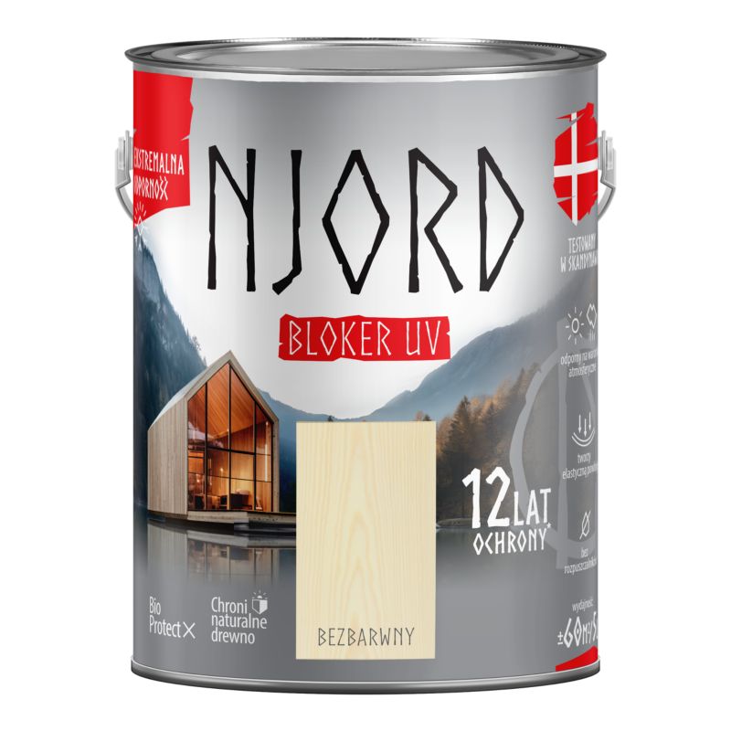Njord Bloker UV bezbarwny 5 l