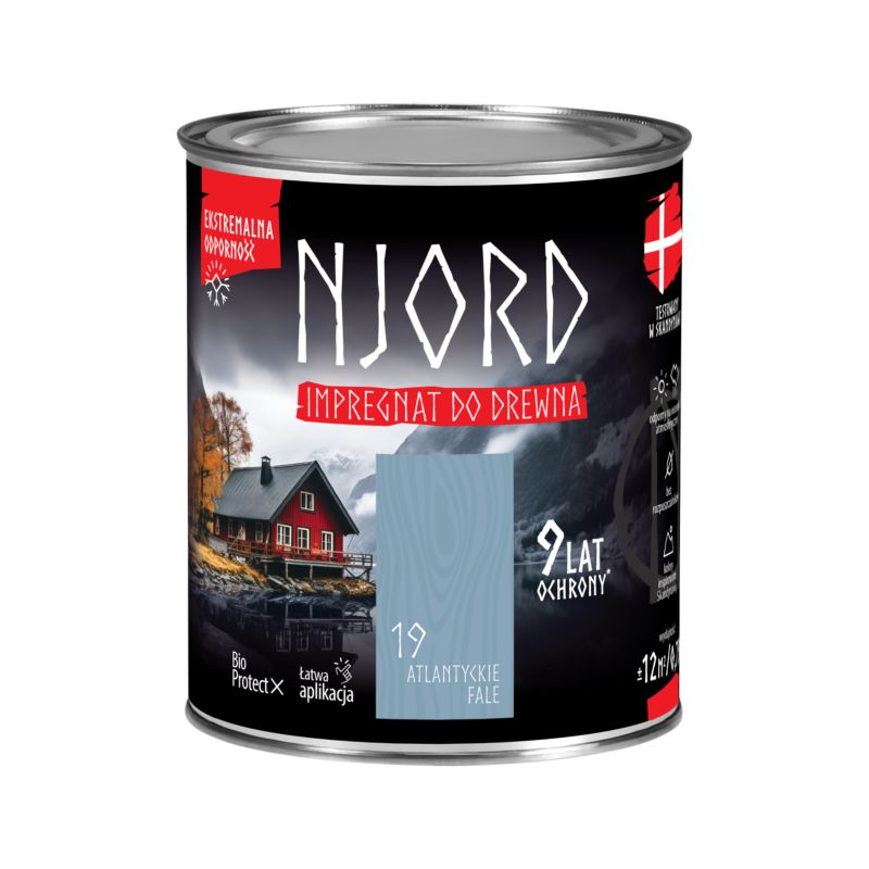 Njord Impregnat do drewna atlantyckie fale 0,75 l