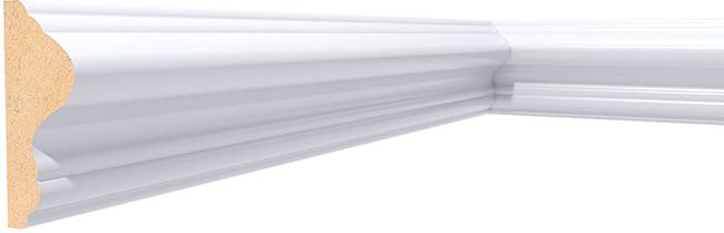 Foge Listwa ścienna MDF  LED LB21 53 x 22 x 2000 mm