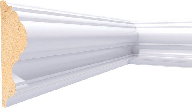 Foge Listwa ścienna MDF  LED LB22 94 x 30 x 2000 mm