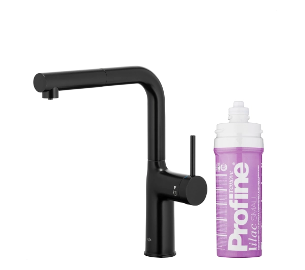 KFA Armatura Duero Pure Move 6623-425-81 Czarny mat Stal szlachetna