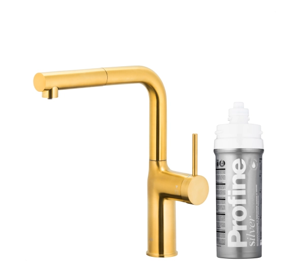 KFA Armatura Duero Pure Move 6623-424-31 Złoty mat Stal szlachetna