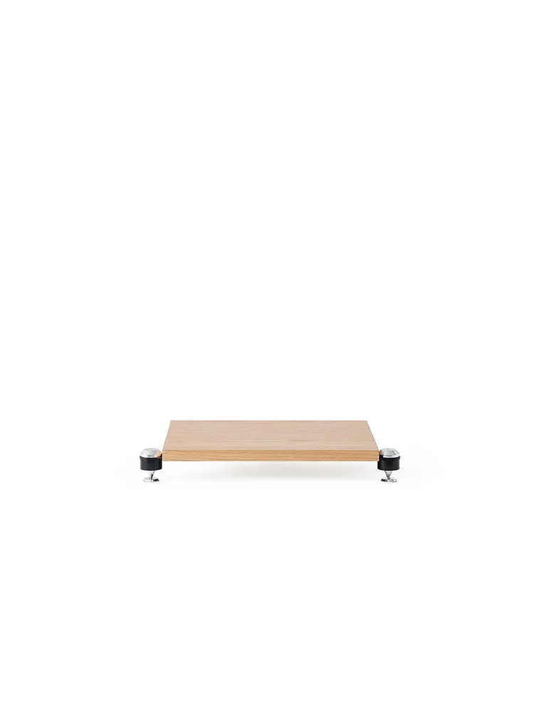 Norstone Copenhagen Base Oak/Black – podstawa modułowego stolika Hi‑Fi, wysokość 6 cm Oak