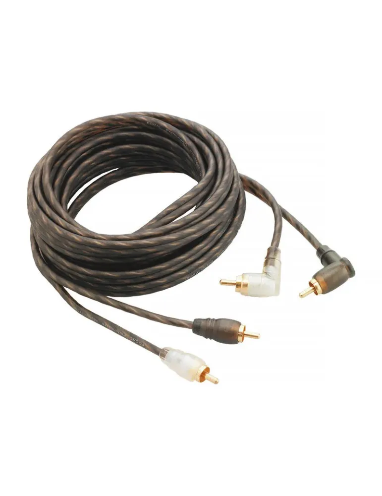 FOCAL CAR PR 5 Przewód RCA (5 m, złącze kątowe 90°)