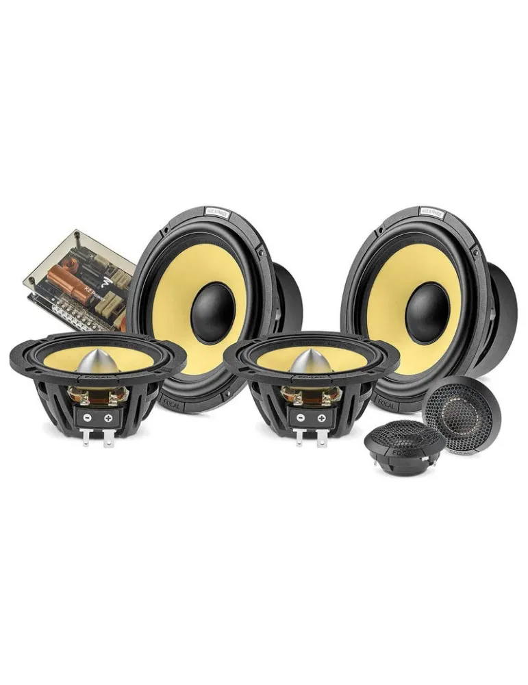 FOCAL CAR ES 165 KX3E Zestaw głośników trójdrożnych 6½