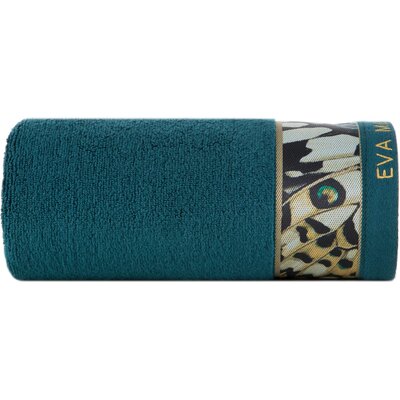 Ręcznik Eva (15) Ciemnoturkusowy 30 x 50 cm