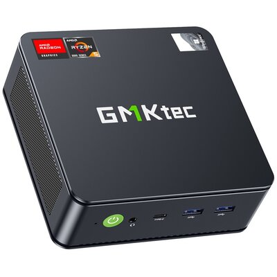 GMKTEC M6 R5-6600H 16GB RAM 512GB SSD Wi-Fi Windows 11 Professional