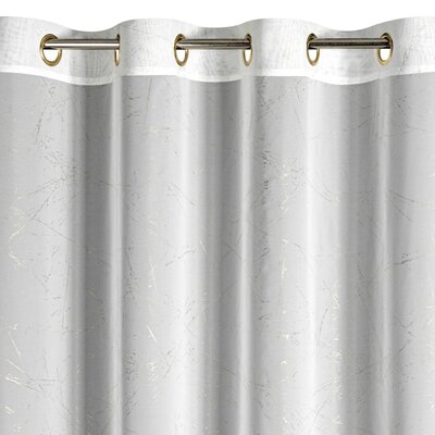 Firana gotowa EUROFIRANY Hera 140 x 270 cm Biały