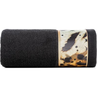 Ręcznik Eva (15) Czarny 50 x 90 cm