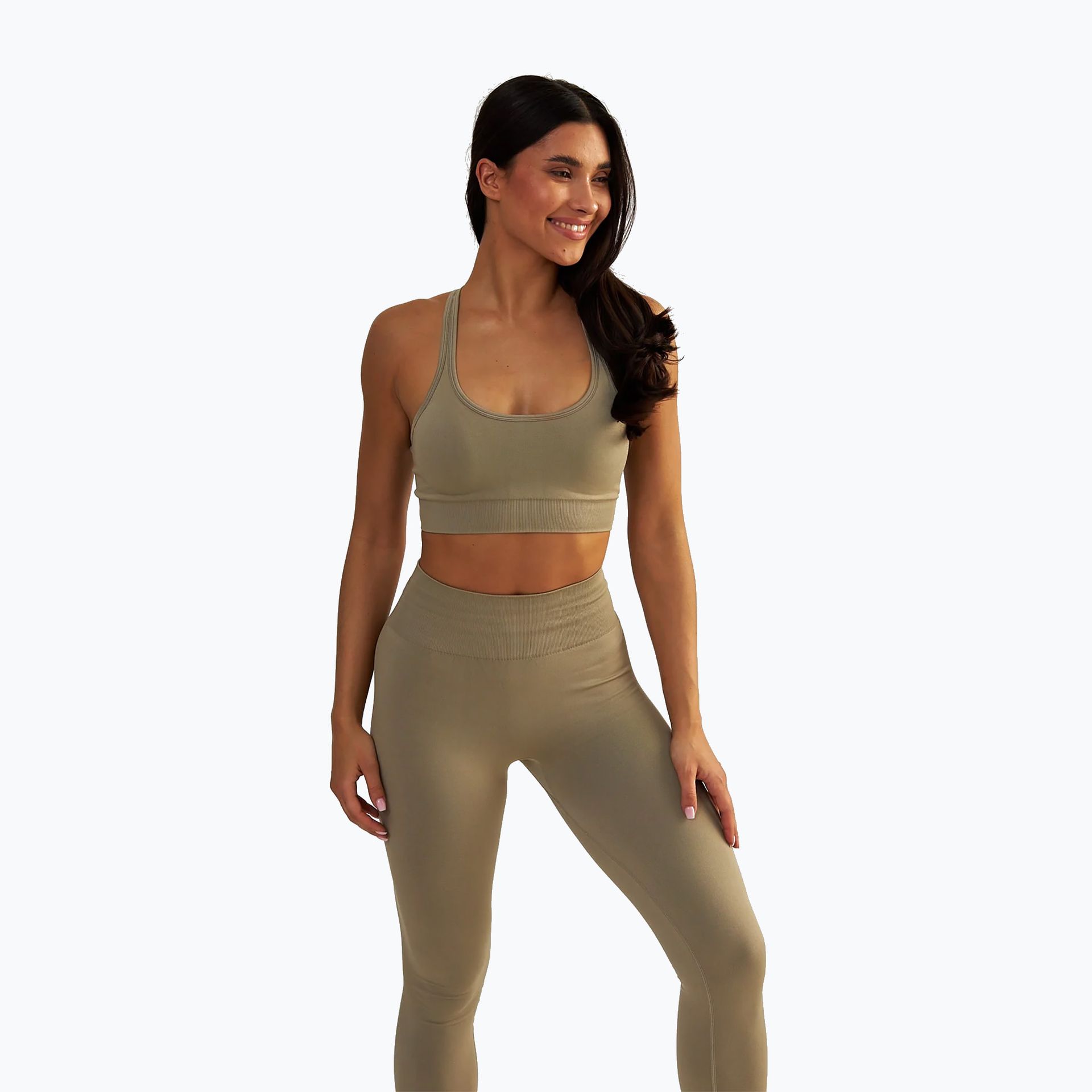 Biustonosz treningowy BeShaped Gym Queen taupe WYSYŁKA W 24H 30 DNI NA ZWROT