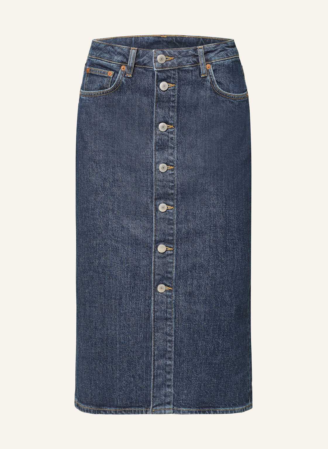 Gant Spódnica Jeansowa blau