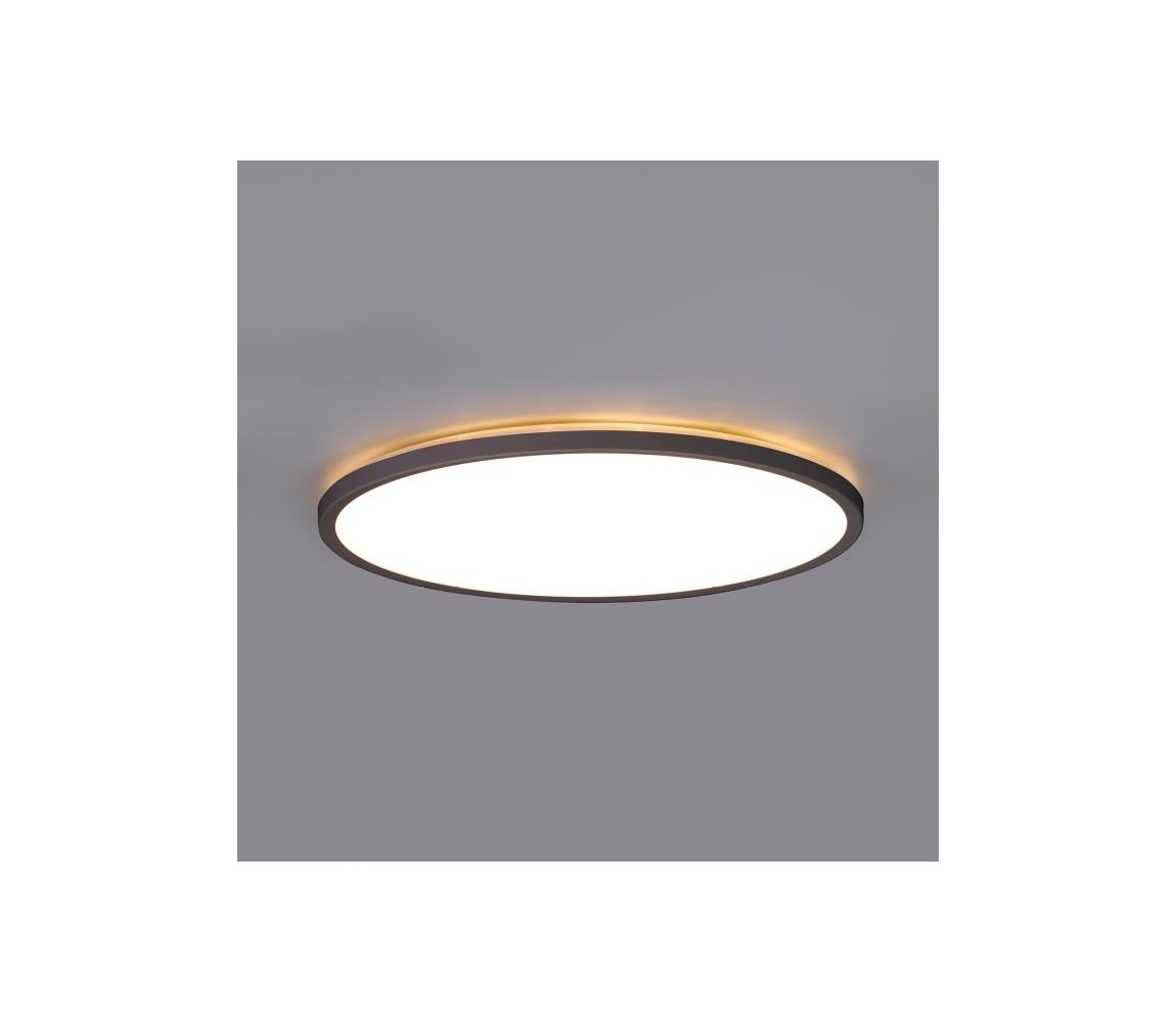 LED Plafon łazienkowy NIVERA LED/12W/230V IP54 śr. 22,5 cm czarny