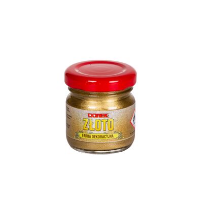 Farba dekoracyjna złoto 25 ml Dorex