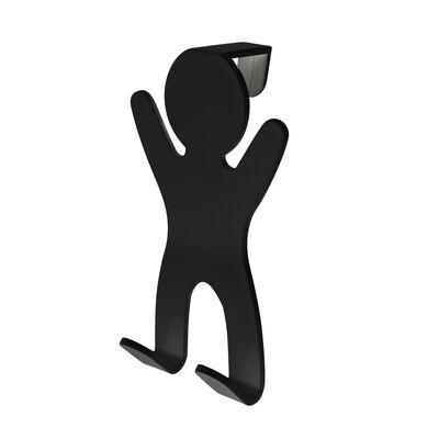 Wieszak podwójny CITY czarny