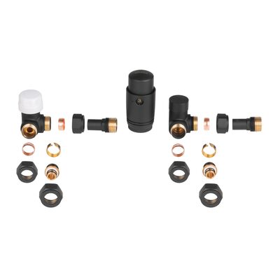 Zestaw termostatyczny CD-25-C15-S czarny Invena