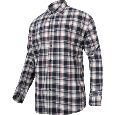 LAHTI PRO Koszula flanelowa szaro-czarna 170g/m2 
