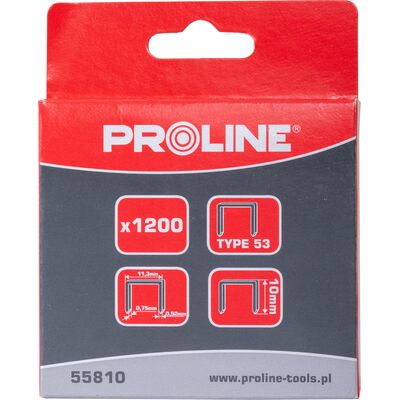 Zszywki typ a/53, 14 mm 11,3 x 0,75 mm 1200 sztuk Proline