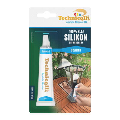 Silikon uniwersalny czarny 20 ml