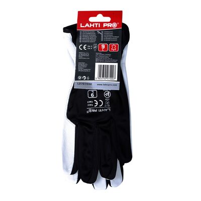 Rękawice ze skóry koziej LAHTI PRO czarne 11