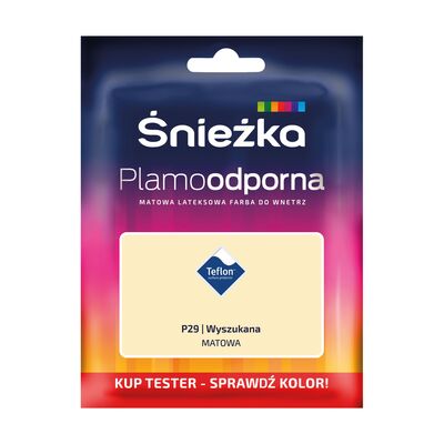 Śnieżka Farba lateksowa Plamoodporna TESTER wyszukana P29 30 ml