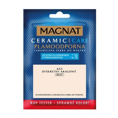 MAGNAT Farba ceramiczna Care Plamoodporna TESTER a53 dyskretny aragonit 30 ml
