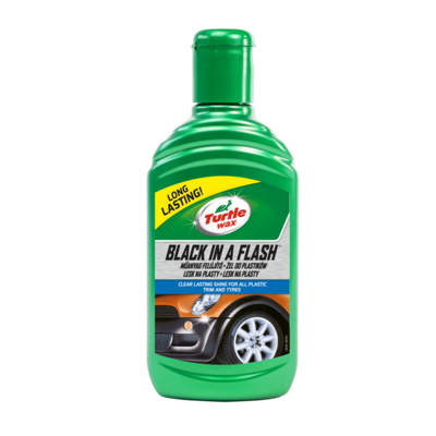 Płyn do renowacji plastików Black In A Flash 300 ml TURTLE WAX