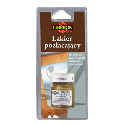 LIBERON Lakier pozłacający 30 ml stare złoto