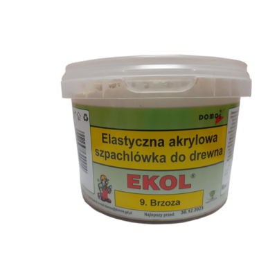 Elastyczna szpachlówka do drewna 1 kg Brzoza EKOL