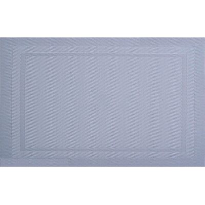 Mata stołowa Velvet 30 x 45 cm jasnoszary Ambition