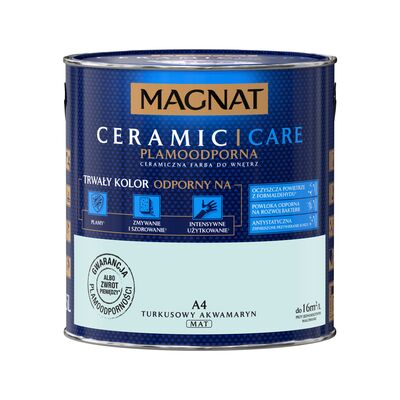MAGNAT Farba ceramiczna Ceramic Care turkusowy akwamaryn A4 2,5 l