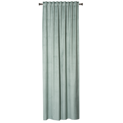 Zasłona z taśmą ABETO 140 x 260 cm kolor sage/szałwia