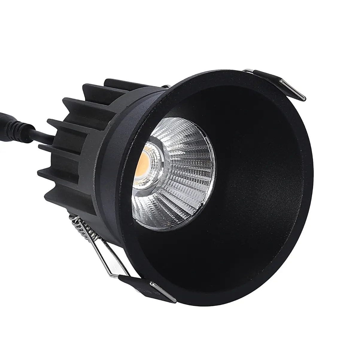 Łazienkowa oprawa wpustowa 1384 IP44 LED 6W 4000K IP44 czarna